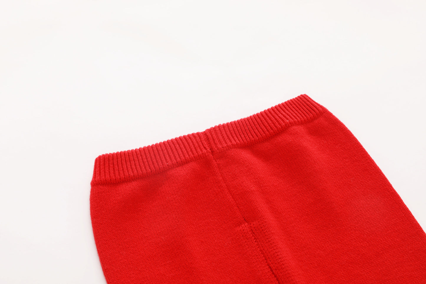 Korean double diagonal button sweater