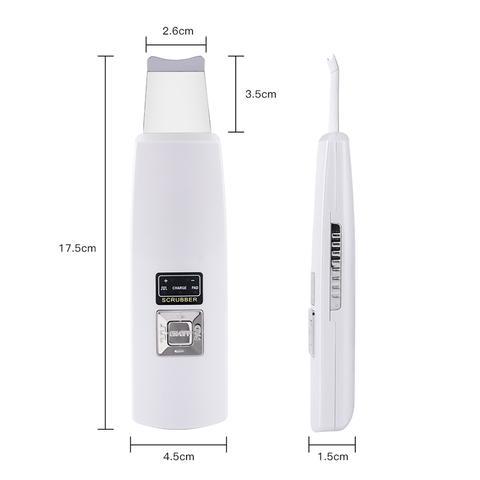 Ultrasonic Skin Scrubber Face Cleanser