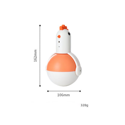 Electric Cat Toy Chicken Glass