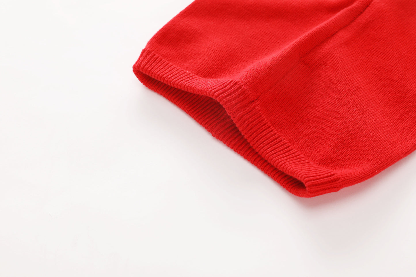 Korean double diagonal button sweater