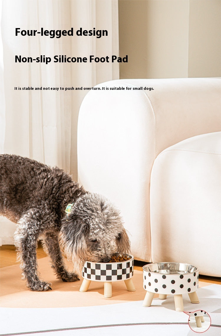 Pet Stainless Steel Tall Bowl